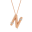 N Harfi Pırlanta Kolye