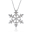 Pırlanta Kar Tanesi Kolye