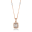 0,37 Karat Baget Pırlanta Kolye