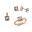 Pırlanta Mini Set - Set RP10417-EP10424-PP10426