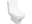 Options 600 Close to Wall C/C Rimless WC Pan