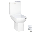 Lara P-Trap Pan Combined Bidet, Cistern, duroplast soft closing seat &cover 